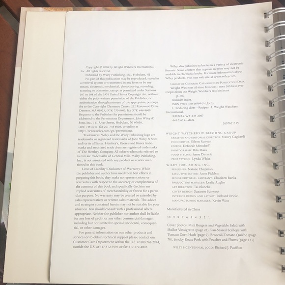 Weight Watchers All Time Favorites Cook Book. Over 200 recipes. - Picture 6 of 13